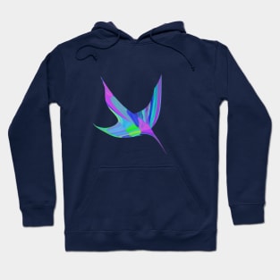 Abstract bird Hoodie